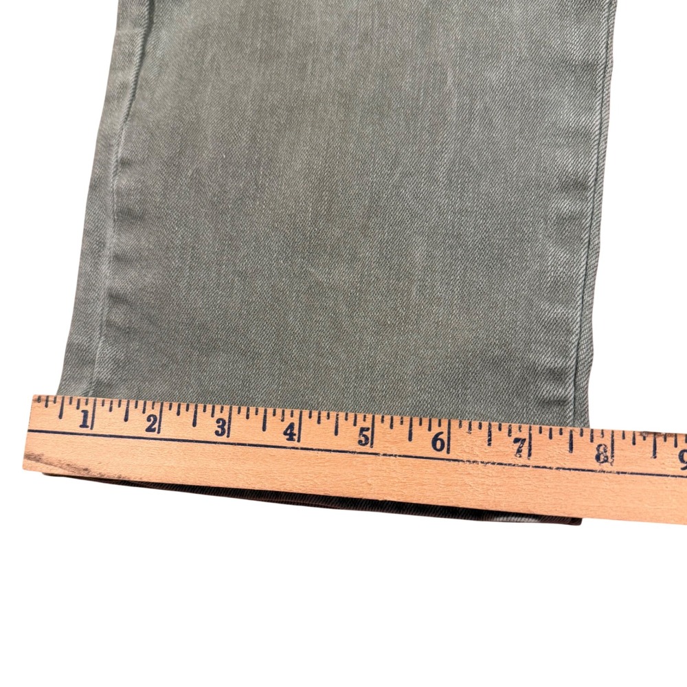 Vervet Los Angeles Olive Green Cargo Pants Straight Leg Utility Jeans Womens 27 - Picture 6 of 10